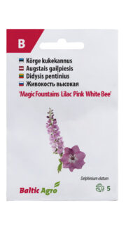 Kõrge kukekannus "Magic Fountains Lilac Pink White Bee"
