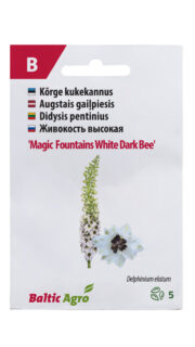 Kõrge kukekannus "Magic Fountains White Dark Bee"