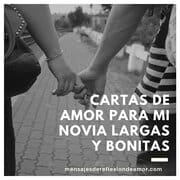 Cartas de amor para mi novia largas y bonitas