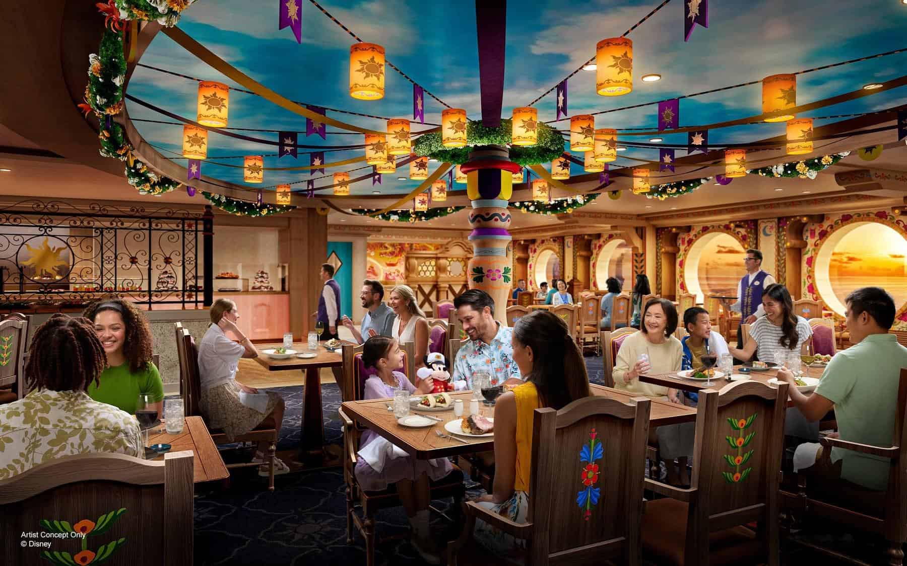 Disney Adventure Enchanted Summer Restaurant
