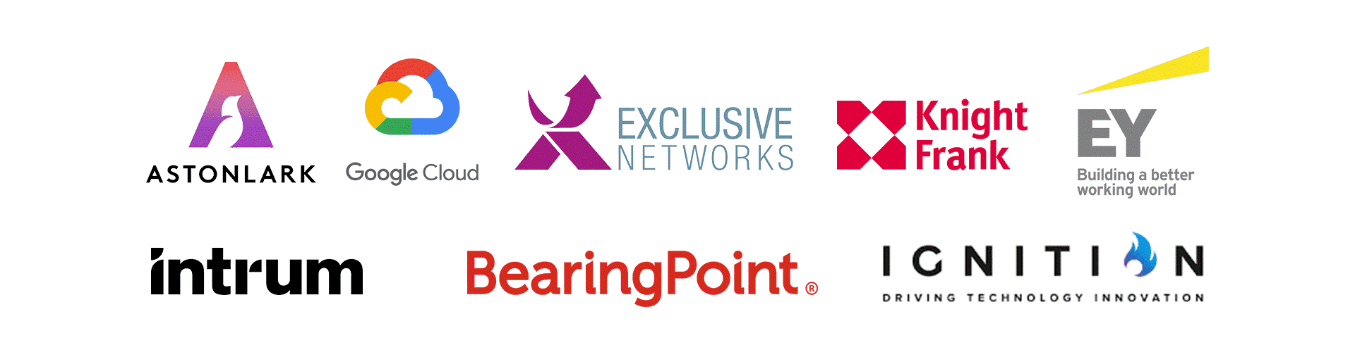 Eventify client logos