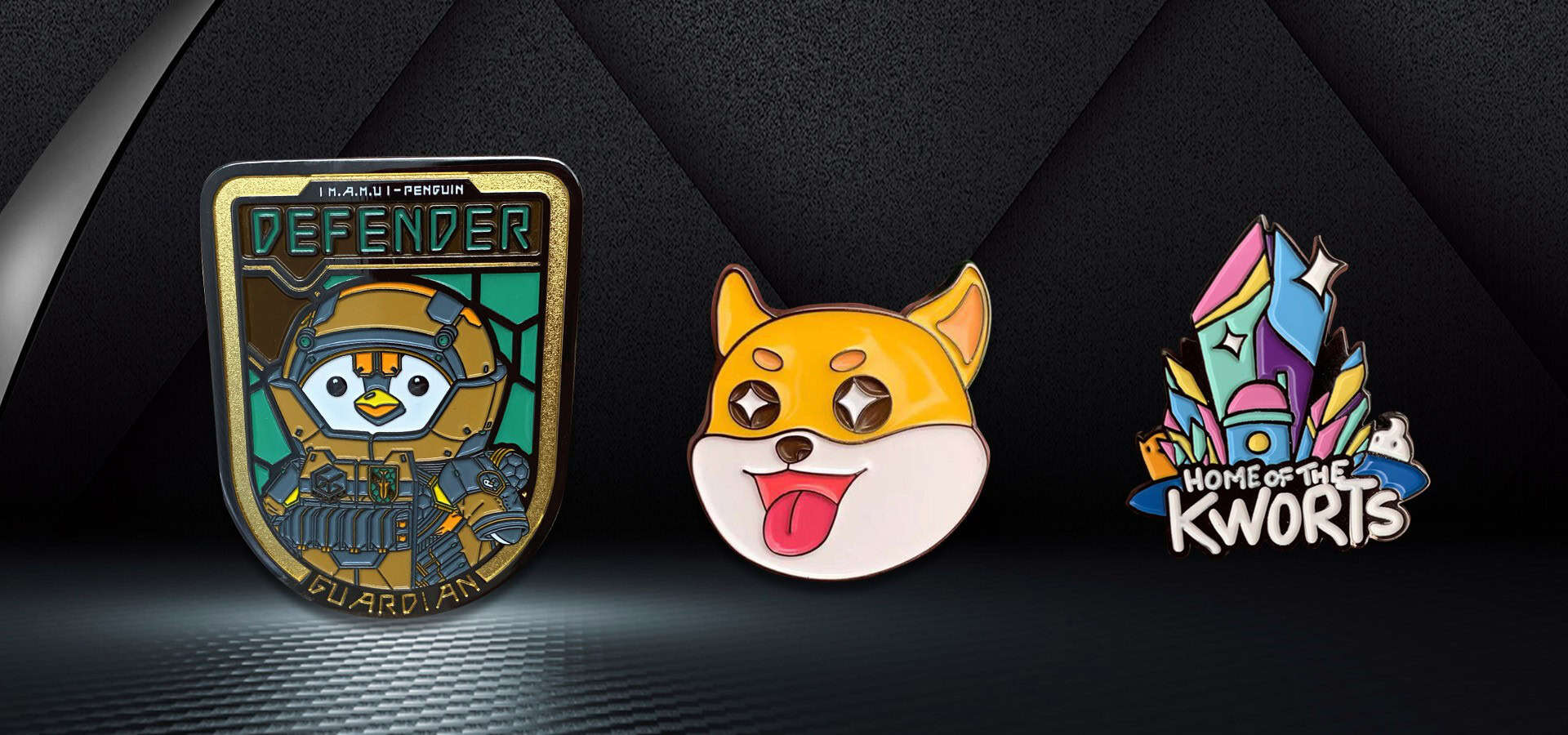 Custom enamel pins no minimum