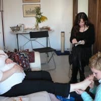 Blessingway massage Lyon doula