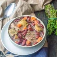 Red pea soup