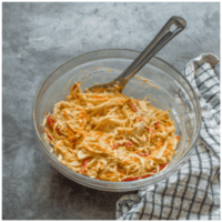 Coleslaw in a bowl