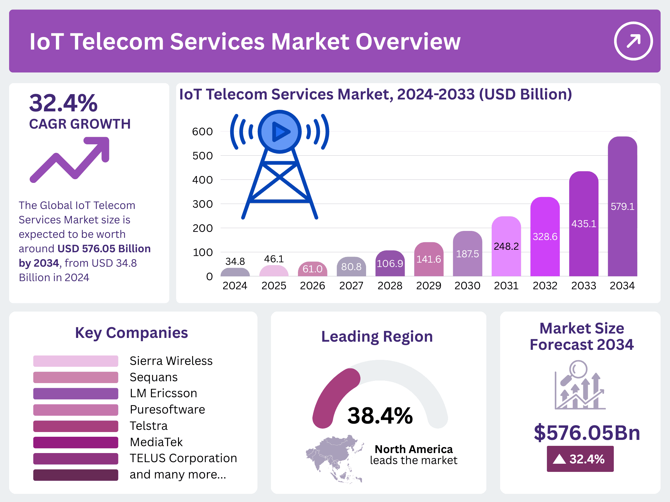 IoT Telecom Services Market
