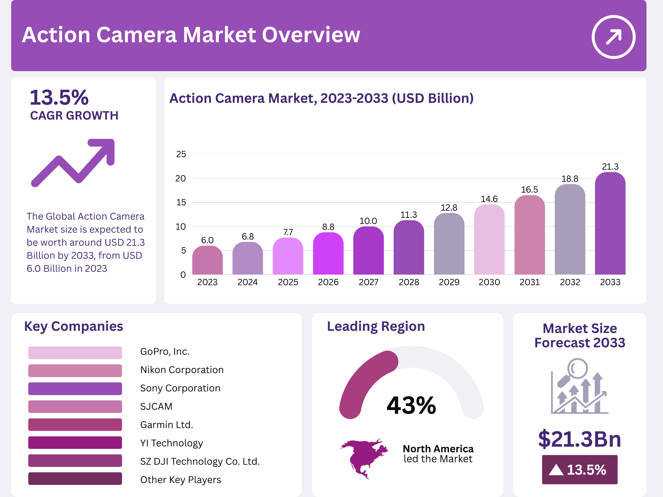 Action Camera Market Size, Share