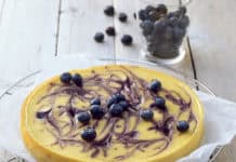 Blaubeer-Käsekuchen