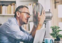 Übermäßiges Schwitzen kann zur Belastung werden