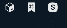 Shortcut Keeper's icon in the macOS menu bar.