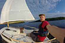 Perttu Korhonen Ocean Explorer Micro Cruiser sailing