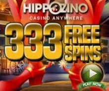 HippoZino Casino free spins