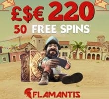Flamantis Casino free spins