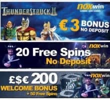 Noxwin Casino free spins