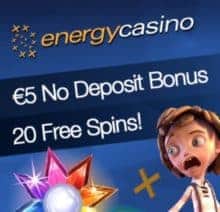 Energy Casino free bonus