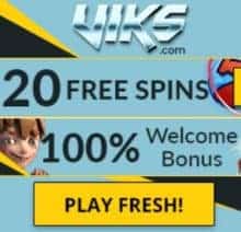 Viks Casino free bonus