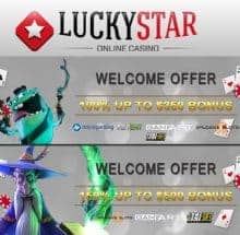 LuckyStar Casino free spins