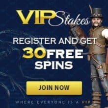 VIP Stakes Casino free spins bonus