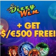 Dizzy Win Casino free spins bonus