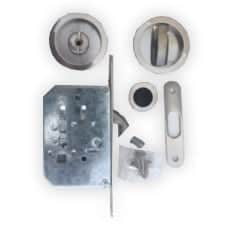 WC sliding door lock set - Corduff Door Handles - Door Handles, Locks ...