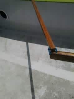 Tiller universal from rope