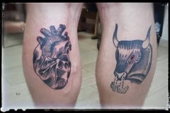 Old-School-Tattoo-Wade-Bulle-Stier