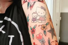 Old-School-Tattoos-Oberarm
