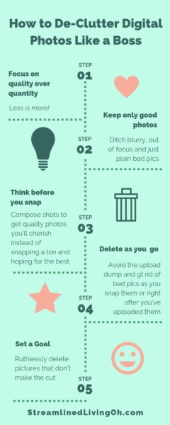 How to declutter and organize digital photos for a more organized computer