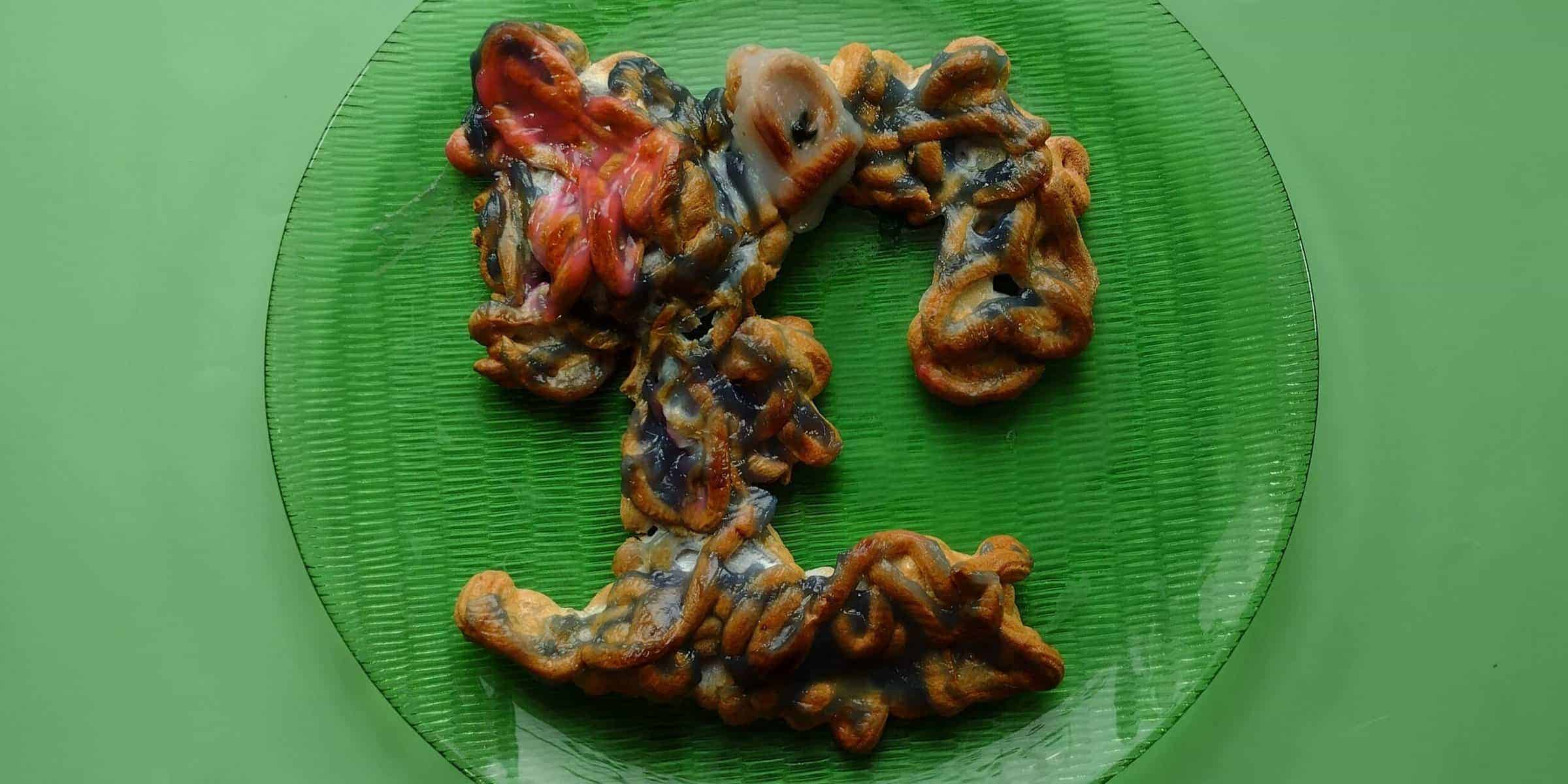 E is for Elephant Craft: Egg Meringue and Edible Paint