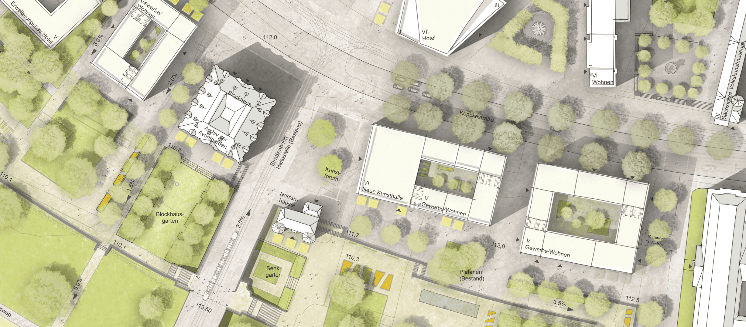 Bild: Plan Dresden Königsufer, Foto: ver.de landschaftsarchitektur