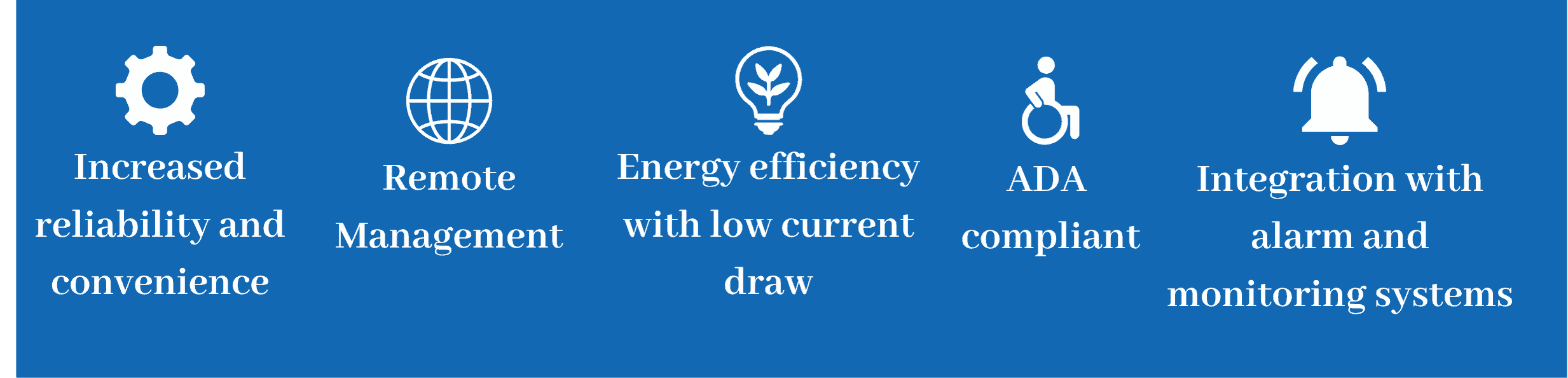 Harry's Locksmith - Electrified Hardware Benefits