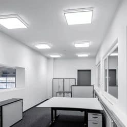 ứng dụng đèn LED panel ốp nổi vuông