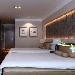 Ứng dụng Đèn LED Spotlight đôi 2*5DIM FK-SLD04