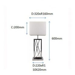 Đèn bàn led trang trí FK-DKS920