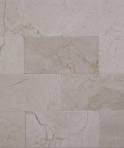 3x6 Crema Marfil polished marble