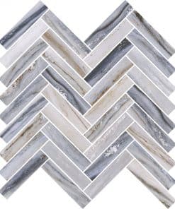 Prestige Recycled Glass Palissandro Herringbone