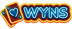 Wyns Casino free spins logo banner 250x100