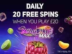 20 free spins bonus 
