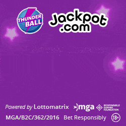 Jackpot.com Thunder Ball Banner