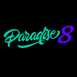 Paradise8 Casino free spins bonus banner 250x250
