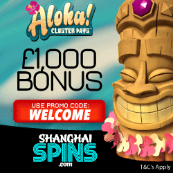 Shanghai Spins - 100 free spins and £1000 bonus - online casino