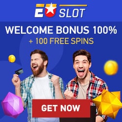 EUSLOT.com Casino - 100 free spins & 100% welcome bonus