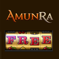 AmunRa Casino free spins bonus banner
