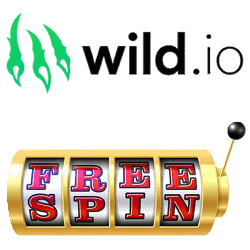 Wild.io Casino free spin bonus banner 250x250