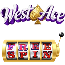 WestAce Casino free spins exclusive offer image 250x250