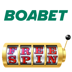 BoaBet Casino free spin bonus banner 250x250