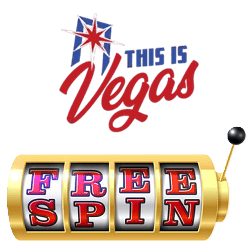 This Is Vegas Casino free spin bonus banner 250x250