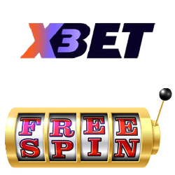 X3Bet Casino free spins promo banner 250x250