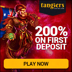 Tangiers Casino 25 no deposit free spins + 675% welcome bonus