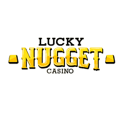 Luxky Nugget Casino banner 250x250 logo